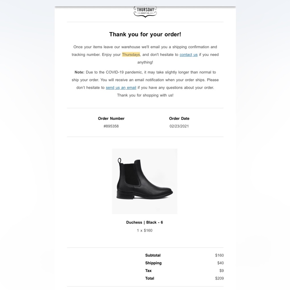 Thursday Boot Company Duchess Chelsea Boots - Picture 3 of 7